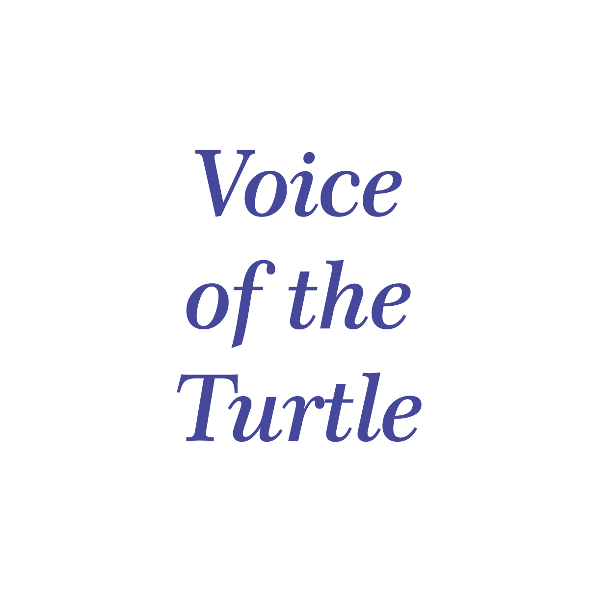 Voice of the Turtle